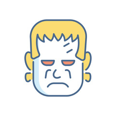 Frankenstein vector icon
