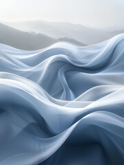 Obraz premium Abstract Geometric Fluid Graphic Design Shapes