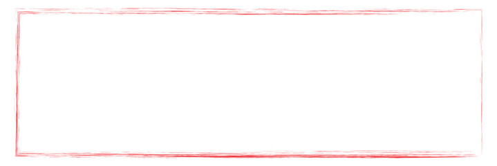 Scribble, sketch lines rectangle frame. Squiggly, zig-zag, criss-cross doodle lines rectangular border