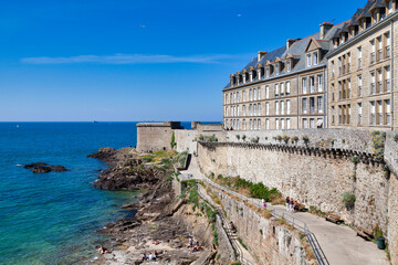 The Bidouane Tower of the Remparts of Saint-Malo