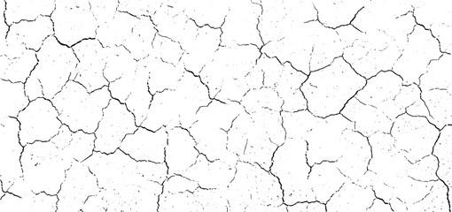a black and white vintage  of a cracked wall, cracked white paint on a white background, a black and white drawing of a cracked wall, background with cracks