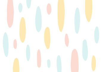 手描きのレトロなパターンの背景（デコボコの線）