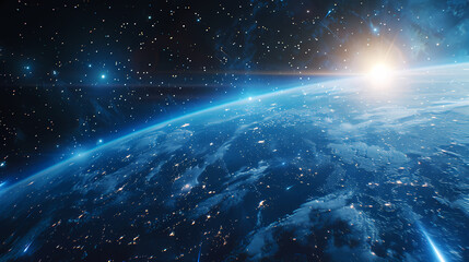 Obraz premium earth in space