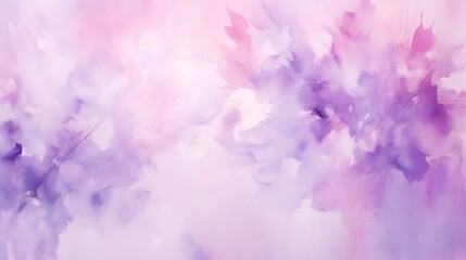 Abstract art background purple and lilac colors,Watercolor painting on canvas with soft violet gradient,Fragment of red artwork on paper with flower pattern,Texture backdrop, macro