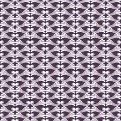 Hand drawn watercolor silver vintage ornament seamless pattern. Baroque illustration isolated on dark background. Can be used for textile, fabric and other printed products.