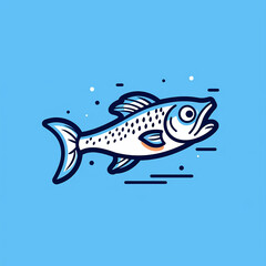 Obraz premium Skipper_Sardine_Sardine_gracefully_jumping