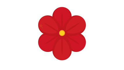 Fototapeta premium red dahlia flower