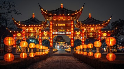 traditional lantern festival in China