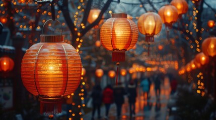 traditional lantern festival in China