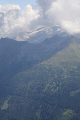 The view from Zitterauer Tisch mountain, Bad Gastein, Austria	