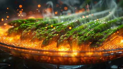 Futuristic Asparagus Recipes: Holographic Cookbook for Modern Cuisine Innovation