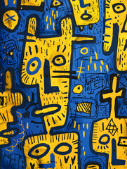 Obraz premium pattern with shapes