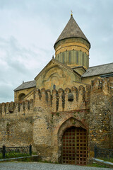 Fototapeta premium View of the ancient temple in the mountains