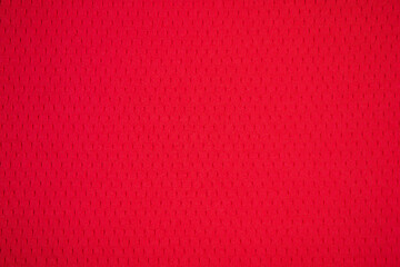 Background of soft red jersey fabric