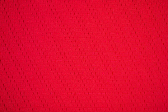 Background of soft red jersey fabric