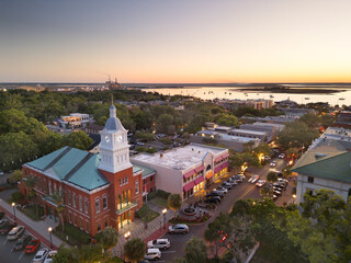 Fernandina Beach, Florida, USA Historic Downtown