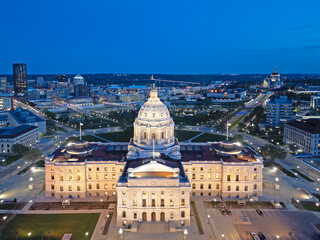 St. Paul, Minnesota, USA at the Capitol