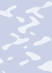 Blue and white abstract background. Pink abstract poster.