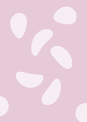 Pink and white abstract background. Pink abstract poster.