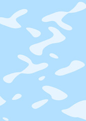 Blue and white abstract background. Pink abstract poster.