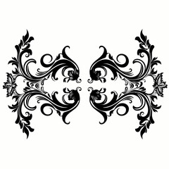 abstract floral ornament