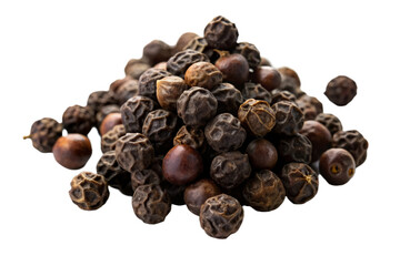 Obraz premium black pepper on transparent background