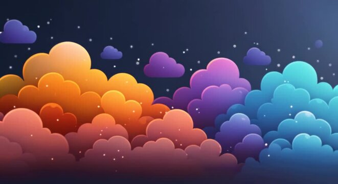 A minimalist illustration of a series of chat bubbles for online customer support