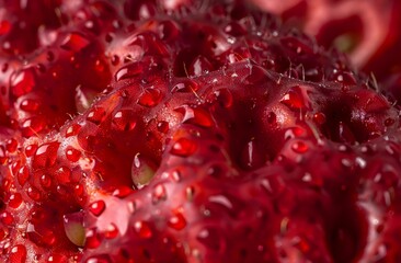 Close up fo strawberries 
