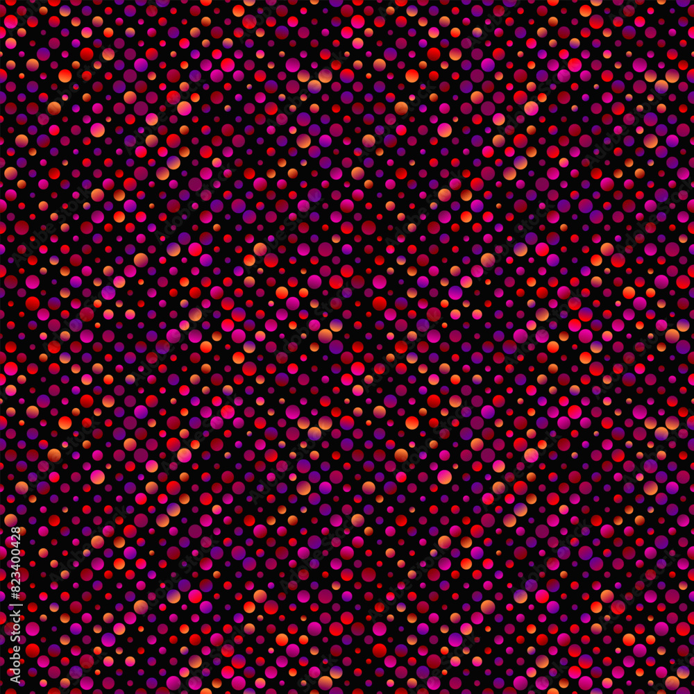 Poster seamless geometrical random dot pattern background design - abstract vector graphic