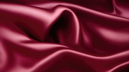 Obraz premium Luxury Maroon satin smooth fabric background