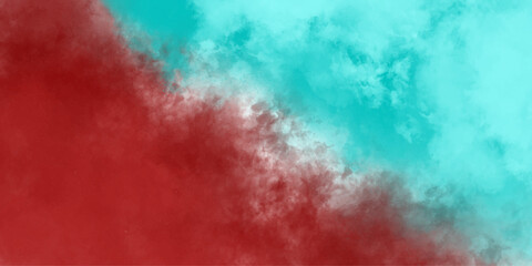 Red and blue abstract grunge vapour mist fog overlay smoke cloud sand grain texture powder explosion vintage vector background.