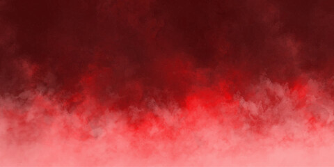 Red abstract grunge vapour mist fog overlay smoke cloud sand grain texture powder explosion vintage vector background.