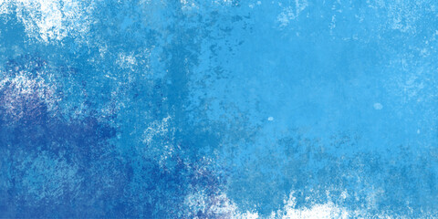 Blue abstract concrete wall texture grunge rusty metal overlay isolated vintage vector background.