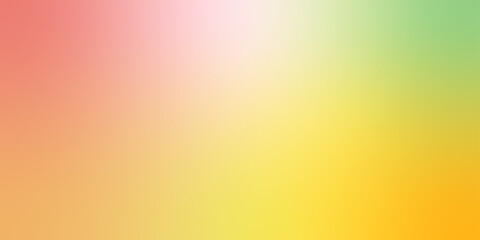 Abstract shine summer gradient background. Colorful vector illustration done in red, beige, green, orange and yellow colors. For cards, banners, wallpaper, textile, wrapping	