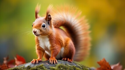 Squirrels are known for their UHD wallpaper