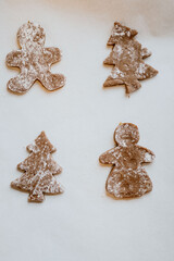 Warmth and holiday cheer with festive gingerbread cookies, perfect for sweet moments with loved ones