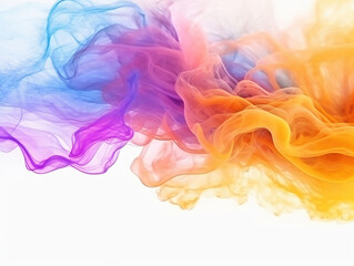 HD abstract background of Colorful fluid smoke effect desktop wallpaper, fluid abstract background, Colorful abstract wallpaper.