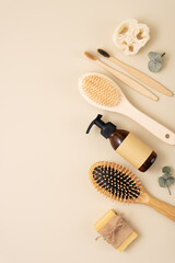 A collection of eco friendly personal care items