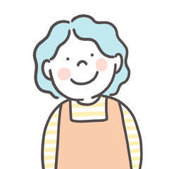 笑顔の女の子