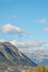 Scenic view of Kotor, Montenegro at the Adriatic Sea