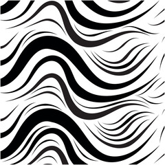 Psychedelic wavy geometrical lines.waves print background, Multicolored wallpaper graphic design. liquid marble Pattern for creating artworks and prints. seamless pattern.Marble texture swirl pattern.