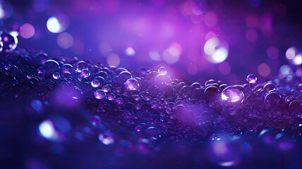 vibrant purple light particles