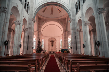 Fototapeta premium Cathedral of Saint Mother Teresa in Kosova, Pristina