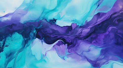 swirls purple and teal background