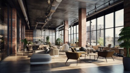 meeting commercial building interior