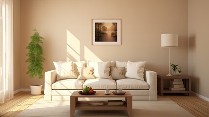 minimalistic simple home interior