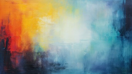 Naklejka premium vibrant abstract oil pastel