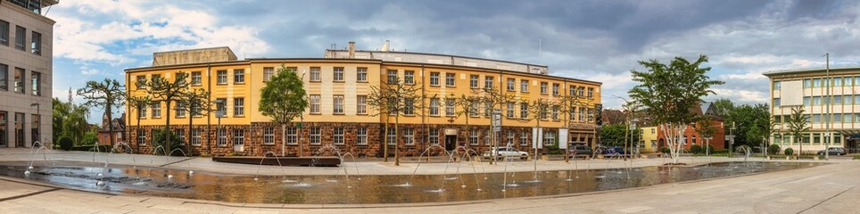Panorama vom Theaterplatz Wilhelmshaven