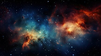 Naklejka premium streams galaxy stars