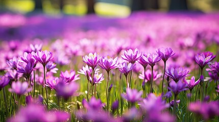 iris spring purple